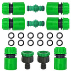 Garden Watering Hose ABS Quick Connector 1/2” End Double Male Hose Coupling Joint Adapter Extender Set For Hose Pipe Tube