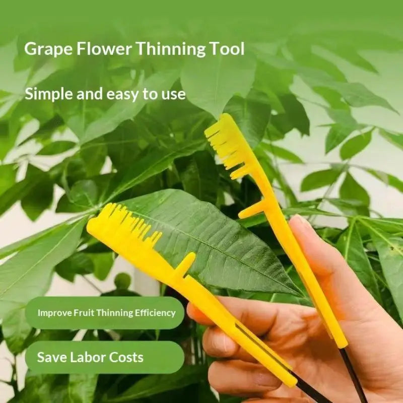 Grape Pruning Tool Fruit Thinning Comb Vineyard Harvest Tool Handheld Grape Cluster Trimmer For Farming Blueberry Pruners