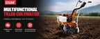 Rotary Cultivator Efficien Micro-Cultivator Tilling Soil And Loosening Soil  Cultivator Small Ditching Rotary Cultivator Tilling