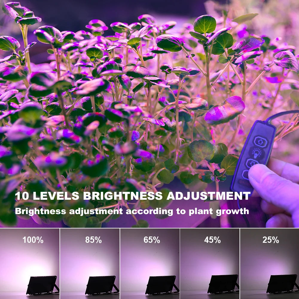 LED Grow Light Phytolamp For Plants USB 5V Sunlike Full Specturm Plant Lights Adjustable Brightness Floodlight Hydroponic IP65