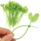 10pcs Plant Stabilizer Reusable Garden Zip Ties, Plant and Shrub Support, Fixed Straps, Adjustable Zipper, Cable Ties