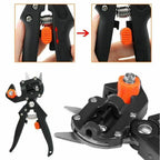 Professional Farming Pruning Shears Garden Scissor Floristry Secateur Fruit Tree Pruner Pruning Vine Seedle Graft Tool Hand Tool