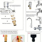 Garden Water Pipe 2.5-30M Farm Irrigation Expandable Flexible Two-Color Tube Car Washing Foam Water Gun, Garden Tools