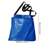 Garden Fruit Picking Bag and Mushroom Foraging Pouch with Waist Belt, Harvest Apron for Outdoor Orchard, Vegetable Gathering