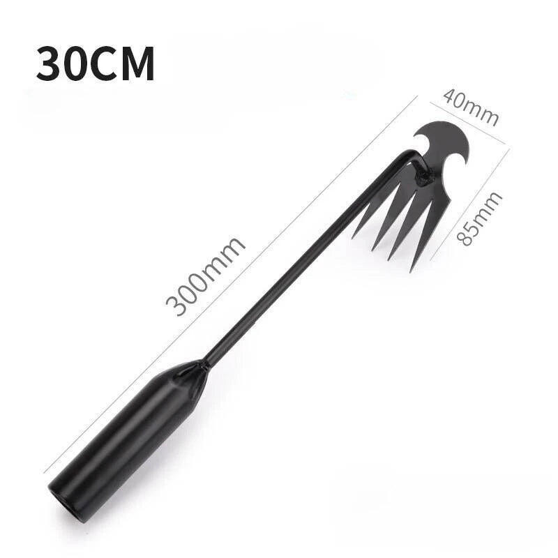 Four-tooth Weeding Rake Manual Weeding Machine for Gardens-durable and Portable Garden Weeding Tools for Gardening and Farms