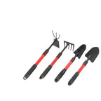 1 Piece Five-Tooth Gardening Spade Rake Hoe Integrated Design Comfort Handle for Outdoor Garden Weeding Digging Planting