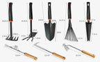 small garden weed rake multi purpose gardening weeding tool for leaves, vegetable plot, backyard and farm planting cultivation