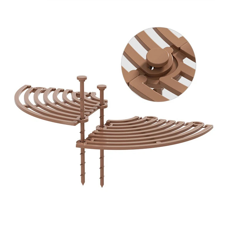 Flower Pot Cover Plant Pot Grid Flower Pot Cover Garden Plant Pot Soil Guard Cover Plant Protector Grid Protection Accessories