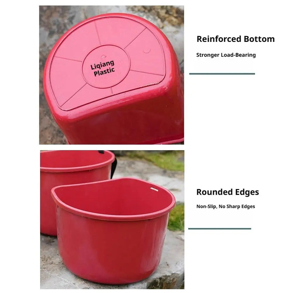 Fruit Picking Bucket Ergonomic Multifunctional Harvest Carrier Bag for Outdoor Farm and Garden Use Convenient Fertilizer Holder