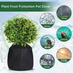 Winter Plant Cover Frost Protection Bags Outdoor Garden Shrub Trees Potted Plant Protector Oxford Cloth Anti Freeze Warm Cover