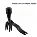 Heavy-Duty Stand Up Weed Puller Tool,4-Claw Upright Weeder with Adjustable Height, Portable Tool for Lawn,Durable,Lightweight