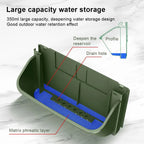 1PC Hanging Garden Plant Wall Flower Pot Container Wall Hanging Vertical Green wall-mounted Plastic Planting Box Home Decor
