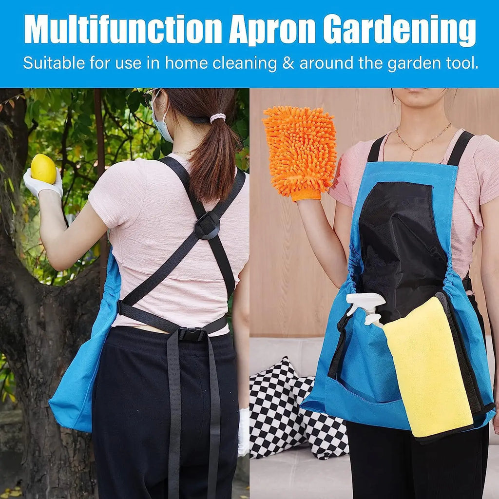 Gardening Tool Quick Release Harvesting Apron Waterproof Oxford Cloth Large-capacity Harvesting Bag For Vegetable Garden