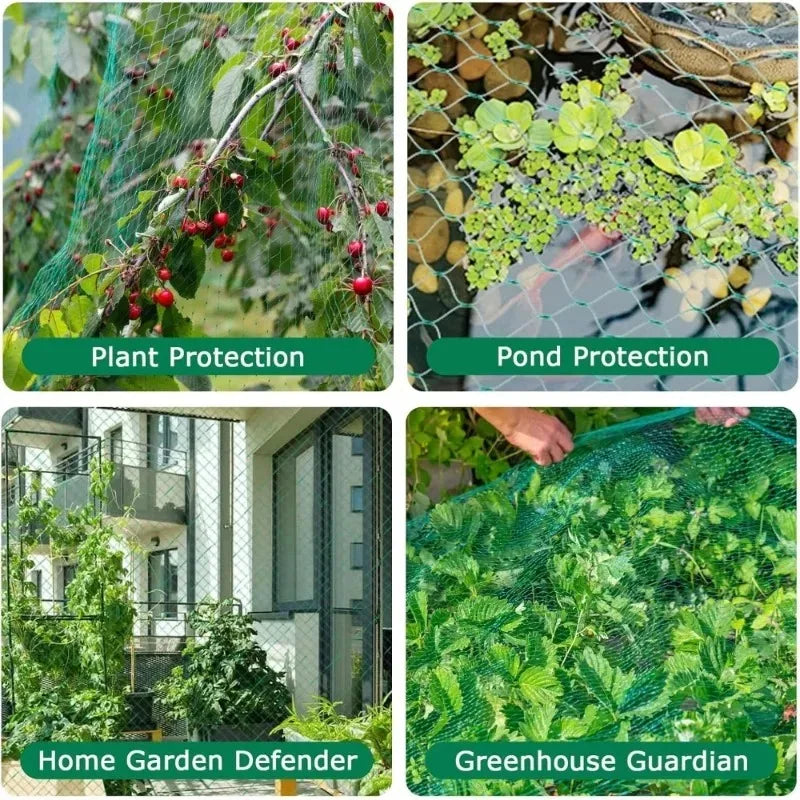 5/10M Garden Protect Netting Anti Birds Net Animals Deer Fencing Mesh for Fruits Trees Plants Stretch Durable Pest Barrier 그물망