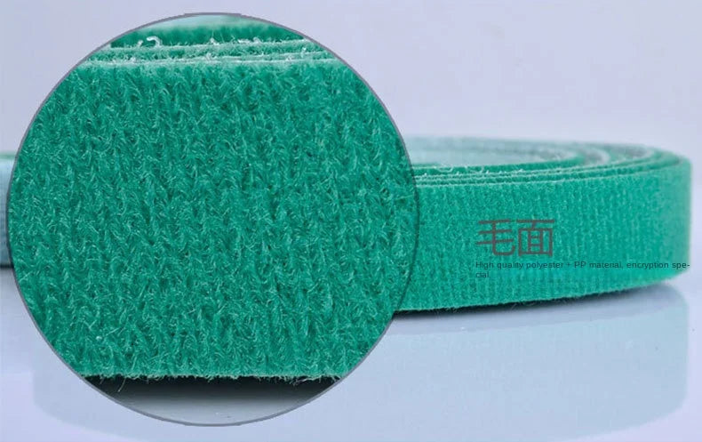 10m Reusable Nylon Plant Ties Green Garden Plant Bandage Cable Ties Self Adhesive Plant Fastener Tape for Plants Garden Home