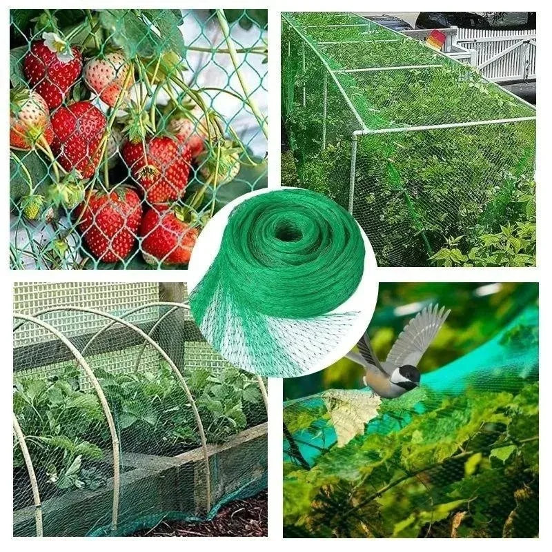 5/10M Garden Protect Netting Anti Birds Net Animals Deer Fencing Mesh for Fruits Trees Plants Stretch Durable Pest Barrier 그물망