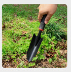 2 In 1 Heavy Duty Hoe Shovel Set Garden Tools for Digging Weeding Loosening Soil Ideal for Balcony Planting Vegetable Flower Gar