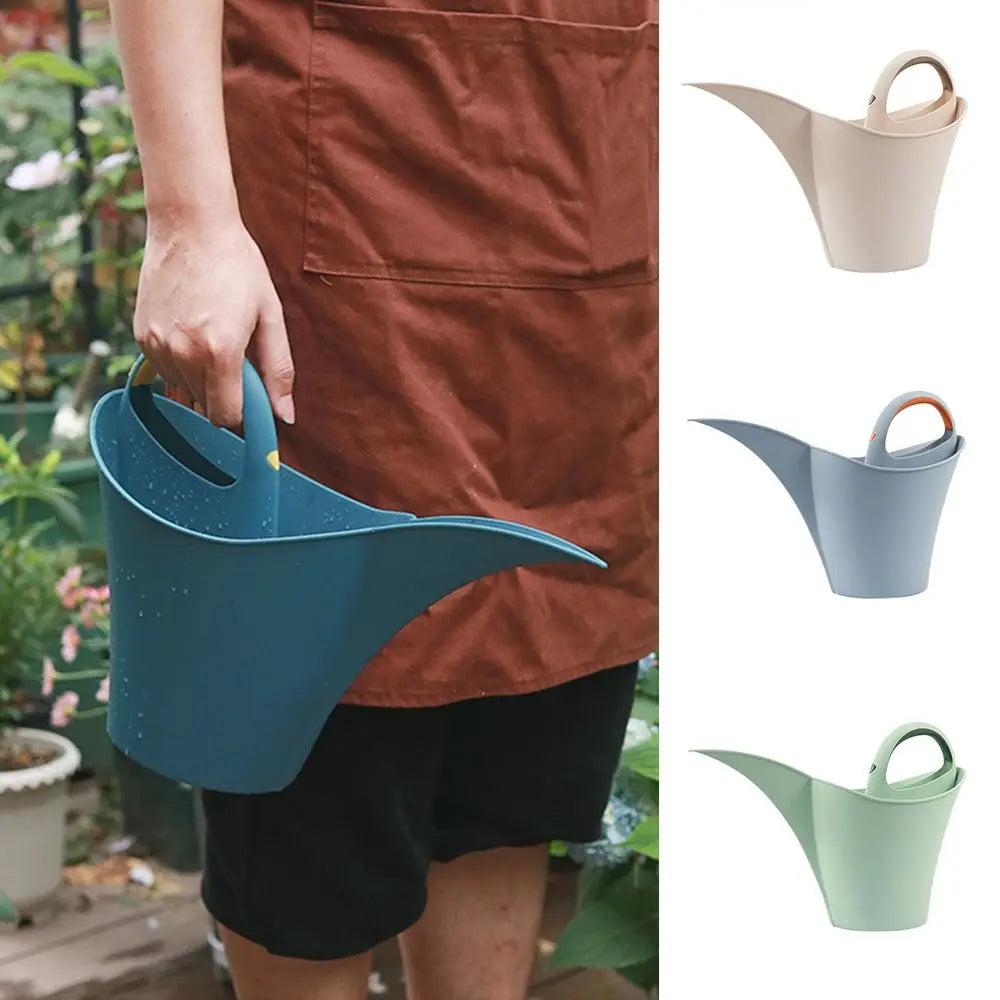 Vintage Plastics Watering Can Large Capacity Garden Water Spraying Pot Home Watering Pot