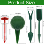 Adjustable Seed Distributor - An Easy-to-Use Manual Seeder Suitable for All Seeds, An Ideal Garden and Lawn Care Tool, and A See