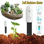 Soil Moisture Meter High Precision Hygrometer Sensor Monitor Indoor Outdoor Garden Plants Care Planting Humidity Test Tool