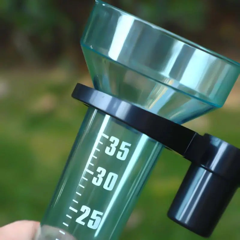 35mm Rain Gauge Rainwater Meter Water Rain Measurement Tool Outdoor Garden Ground Rainfall Guage