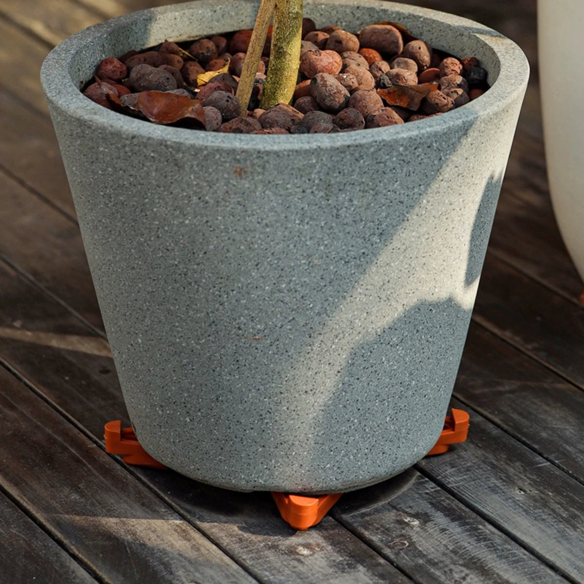 10/30 PCS Plant Pot Feet Flower Pot Risers Stand with Holes Drainage Saucer Pads Prevent Root Rot for Indoor Outdoor Plants