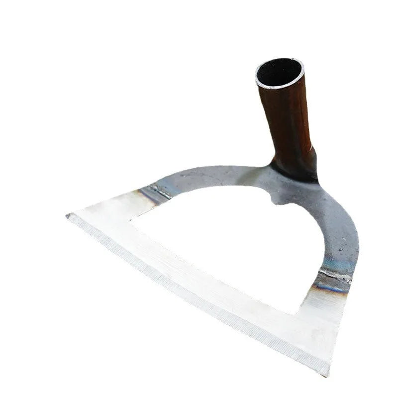 14-26CM Weeding Hoe Handheld Hollow Hoe Thickened Manganese Steel Agricultural Weeding Hoe for Planting Vegetable Garde