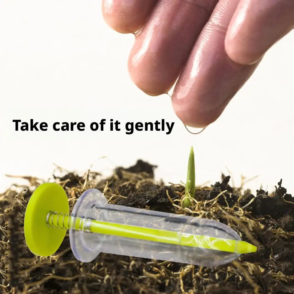 Mini Sower Hand-held Garden Sowing Supplies Sowing Tool Seeds Syringe Sower Manual Seed Spreader Vegetable Herb Planter Seeder