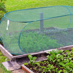 Breathable Garden Plant Shade Net Dome Cover Foldable Insect Bird Barrier Netting Protector For Vegetable Seedling Protection
