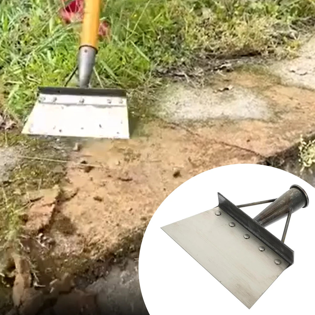 Manual Weeding Tools Metal Shovel Stainless Steel Weed Remover Paving Garden Gadgets Snow Removal Tool Gardening Scoop Supplies