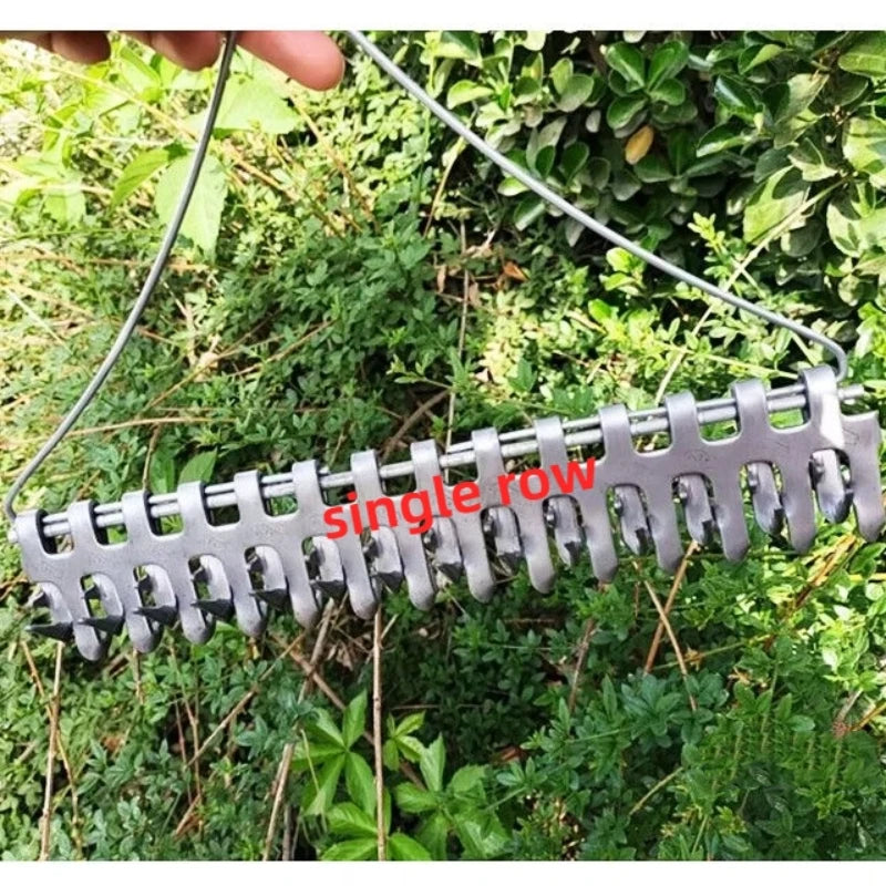 Outdoor Fishing Weeding Tools Large Fishing Rake for Weeding River Aquatic Plants Remover Alloy Weeding Puller Fishing Tackle