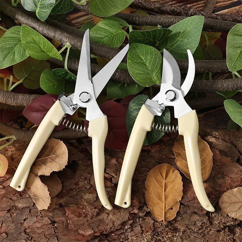Pruning Knife Garden Scissors for Flower Fruit Tree Professional Garden Trimmer Scissors Hand Tools Gardening Pruning Scissors