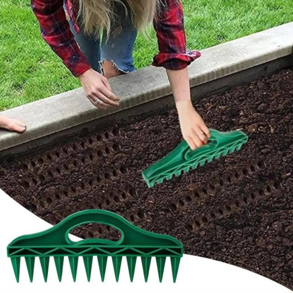 1pc Seeds Spreader Seed in Gardening  Manual Soil  Portable Seeds Spacer Soil Puncher for Planting Seeds Soil Loosening