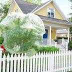 Insect Netting Cover for Plants with Zipper & Drawstring Breathable Anti-Bug Mesh for Garden Vegetables, Trees & Potted Plants