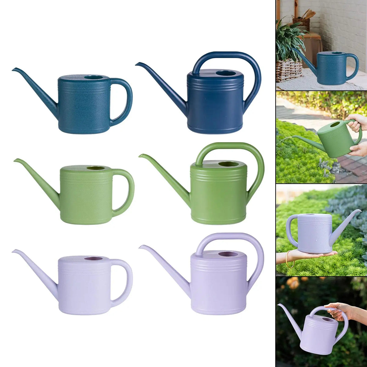Watering Can Household Practical Modern for Home Office Saving Effort Lightweight Ergonomic Handle Watering Pot Easy to Use
