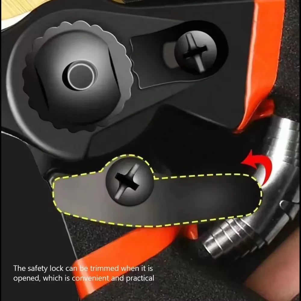 Professional Garden Pruning Shears, Multifunctional Hand Pruner for Trimming Plants, Shrubs, Branches, Orchard & Horticulture