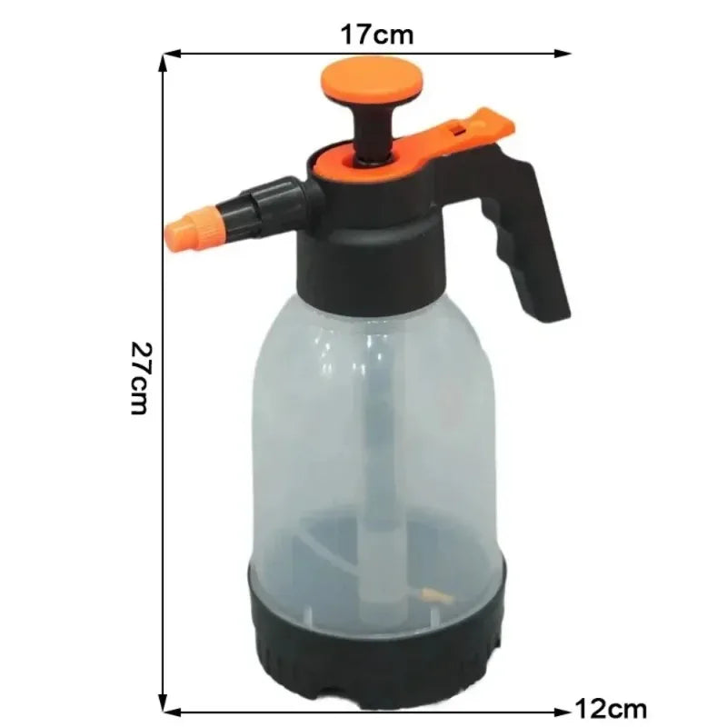 1.2L Handheld Car Wash Spray Bottle Air Pressure Watering Can for Home Gardening And Cleaning Tools