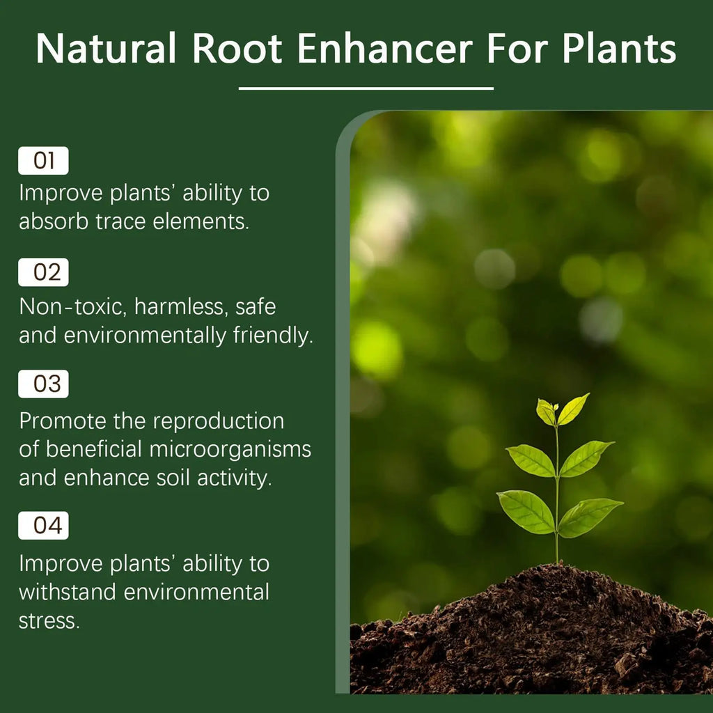 100g Plant Fertilizer Powder Plant Growth Nutrient Fertilizer Safe and Effective Rooting Supplement for Soil Culture Hydroponics
