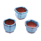 Dollhouse Mini Plant Pots Flower Pot With Holes Bonsai Flowerpot Purple Sand Craft Chinese Style Plant Pot Planter Garden Decor