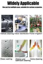 1.2L Handheld Car Wash Spray Bottle Air Pressure Watering Can for Home Gardening And Cleaning Tools
