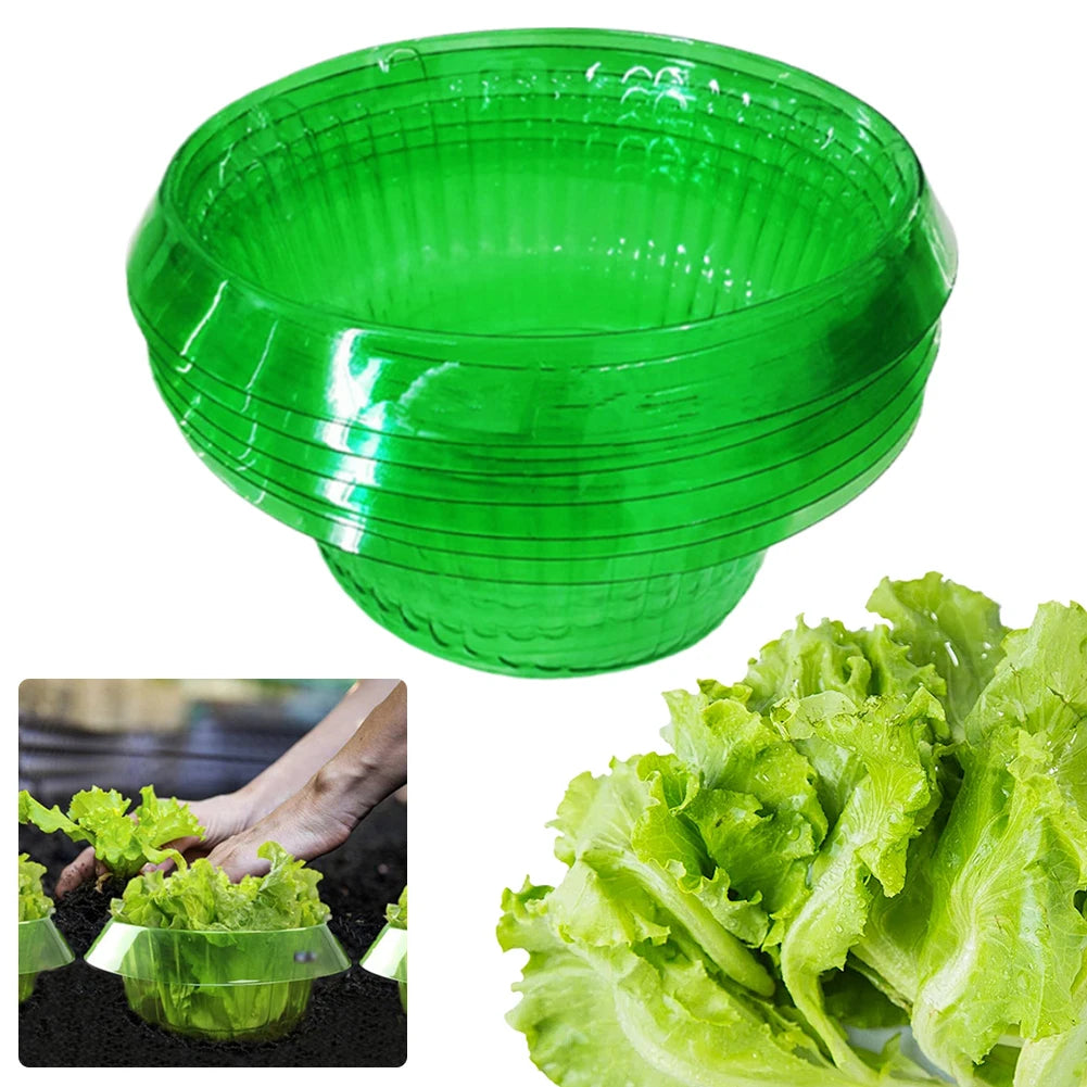 Plants Slug Protection Rings Vegetables Cover Plant Snail Collar Guard Green Planter Flower Pot Pest Control Trapper Garden Tool