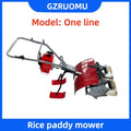 Lightweight Hand Push Row Crop Weeder Walking Inter-row Cultivator Labor Saving Soil Loosening Weeding Machine