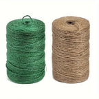 2mm Garden Twine 328 Feet Strong Jute String Green Plant Ties Climbing Plants Tomatoes Floristry Crafts Diy Knitting Crocheting