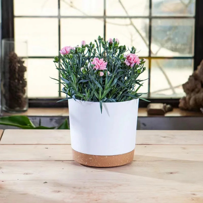Plant Pots, Lightweight Large Pots for Indoor Plants and Outdoor Plants, Large Plastic Pots with Drainage