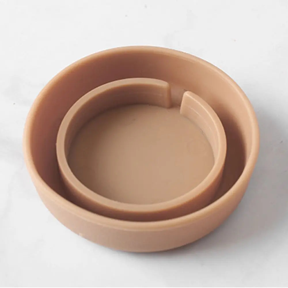 Round Cactus Succulent Plants Garden Supply Self Watering Flower Pot With Drainage Hole Flower Containers Indoor Orchid Pots