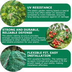 5/10M Garden Protect Netting Anti Birds Net Animals Deer Fencing Mesh for Fruits Trees Plants Stretch Durable Pest Barrier 그물망