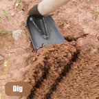 Weeding Hoe Digging Soil Durable Hoe Agricultural Hoe Household Outdoor Farming Tools for Planting Vegetables Flowers Loose lan