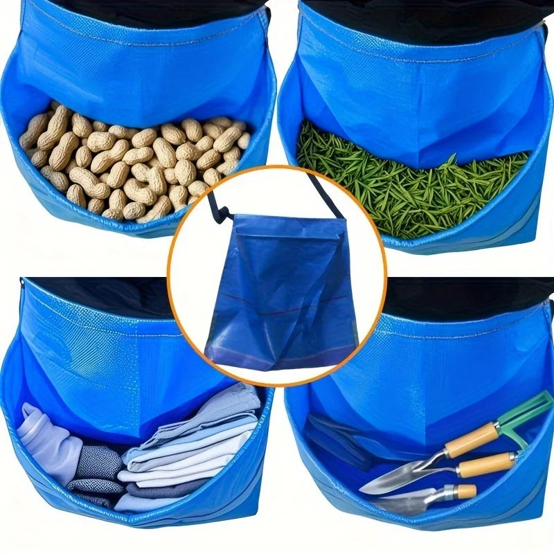 Garden Fruit Picking Bag and Mushroom Foraging Pouch with Waist Belt, Harvest Apron for Outdoor Orchard, Vegetable Gathering