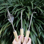 Weed Puller Uprooting Weeding Tool Gardening Hand Tools Weeding Hook for Farm Weeding and Loosening Soil Lightweight Hand Tools