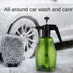 1.5L Car Wash Spray Bottle Wash Can Hand-held Car Wash Watering Car Home Gardening Air Pressure Sprayer Cleaning Tools